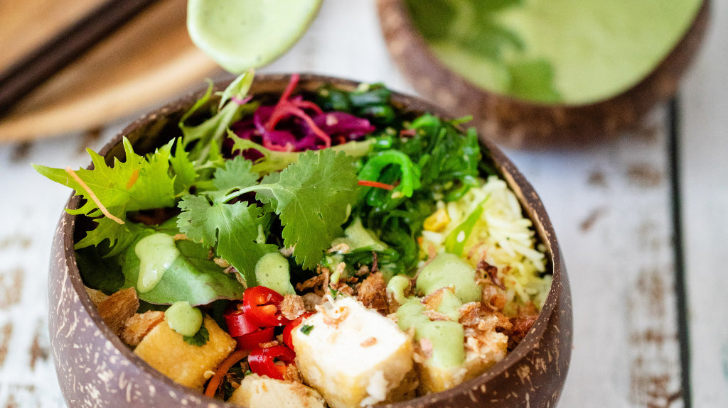 Creamy Cilantro & Garlic Dressing