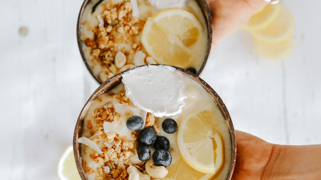 Lemon Cheesecake Bowls