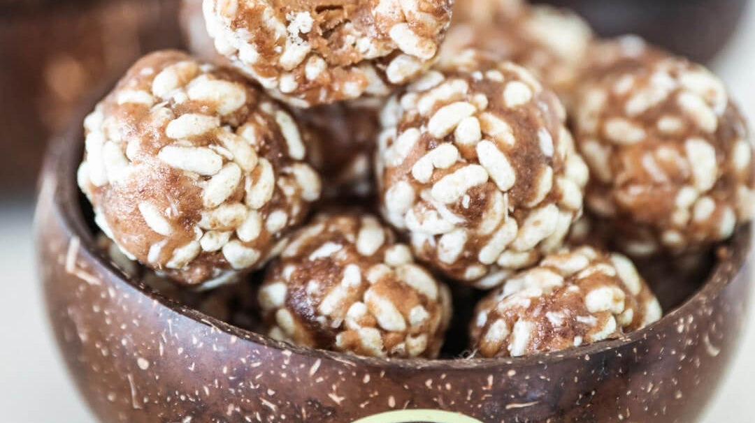 Salted Caramel Coconut Energy Balls
