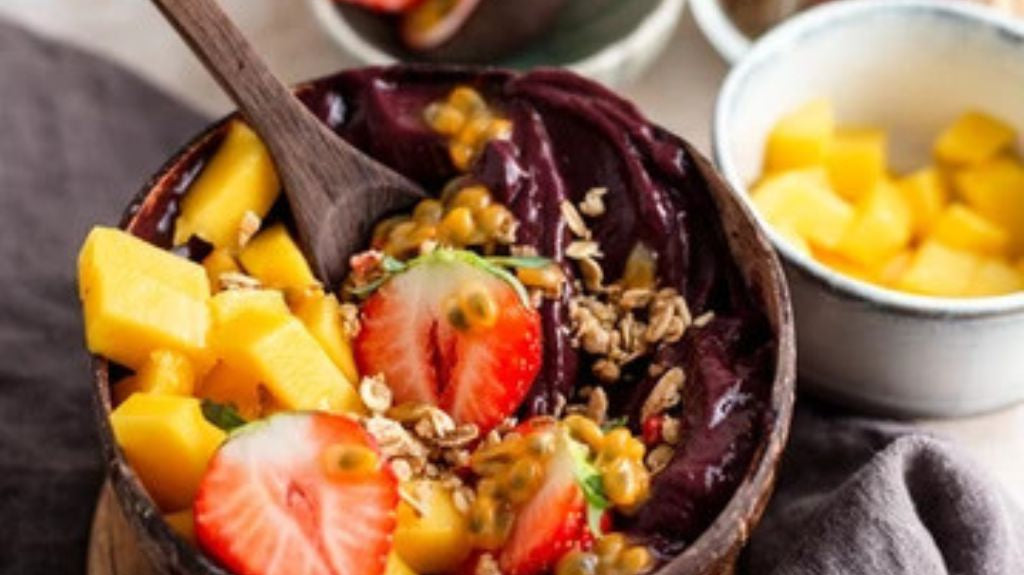Chocolate Passion Fruit Acai Bowl