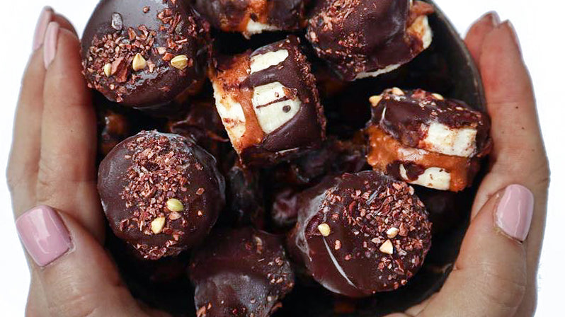 Banana Chocolate Bombs