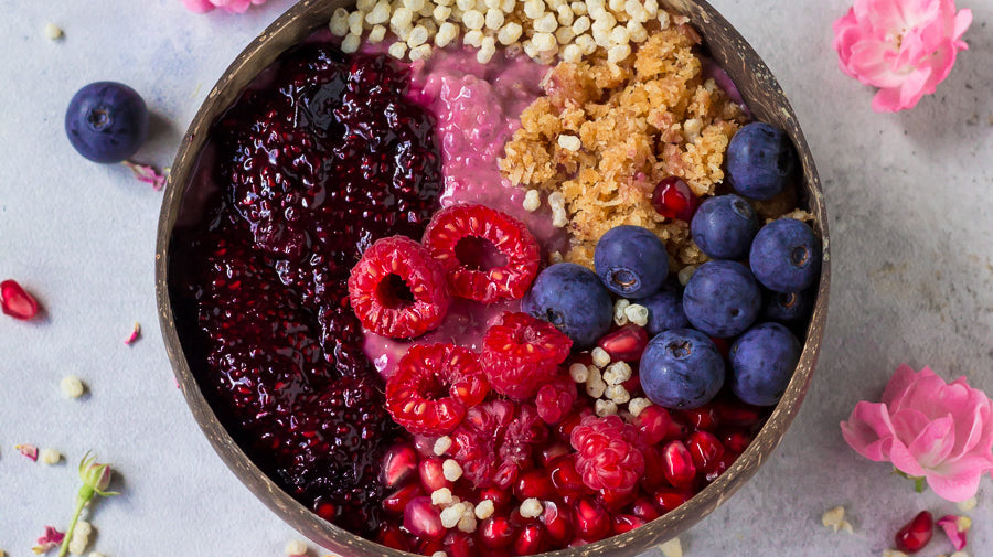 Beetroot Raspberry Porridge