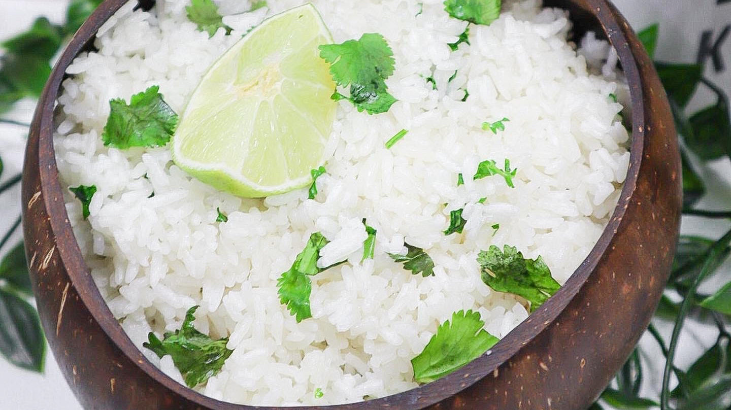 Coconut Cilantro Lime Rice