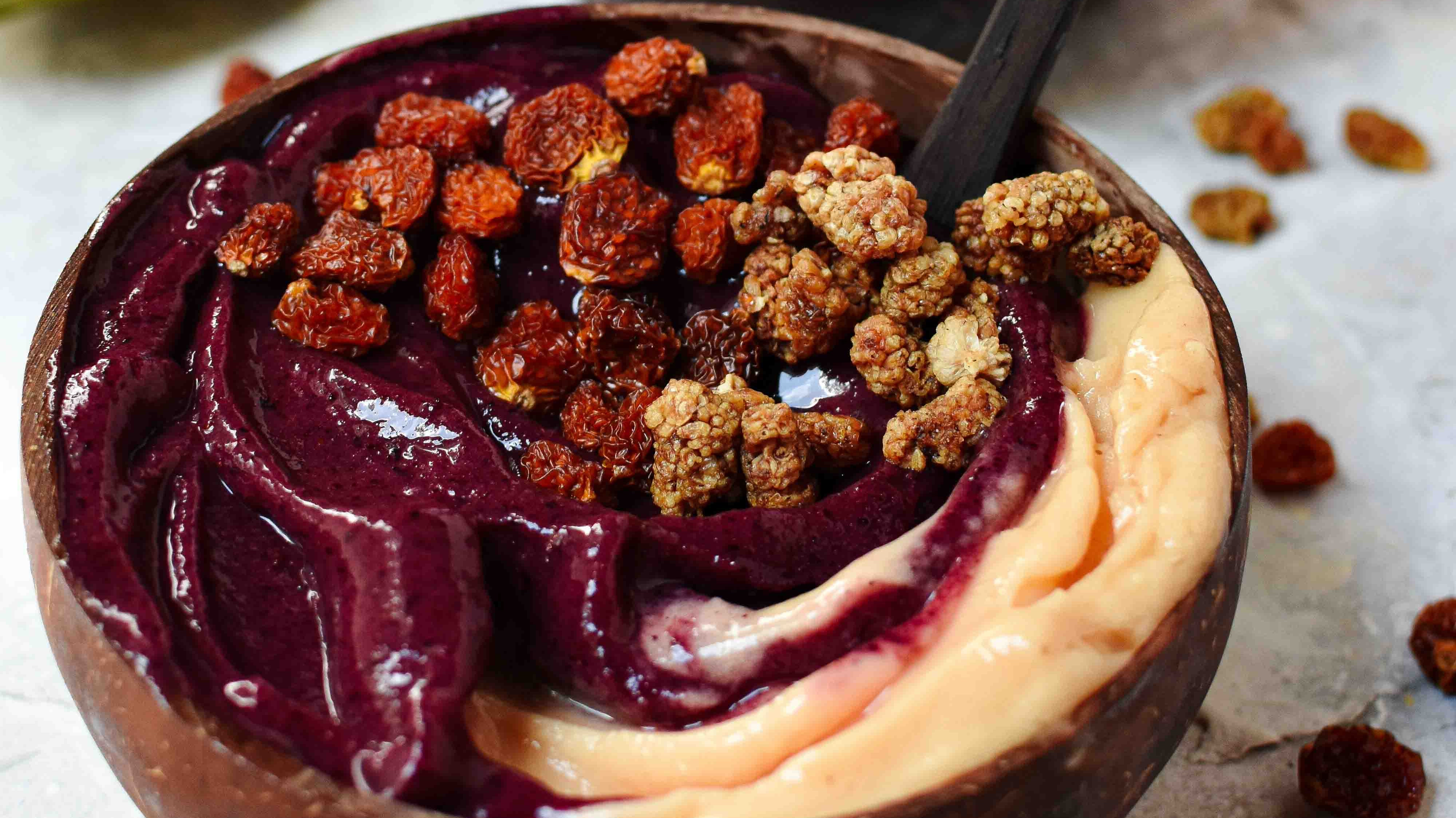 Papaya Acai Fusion Smoothie Bowl