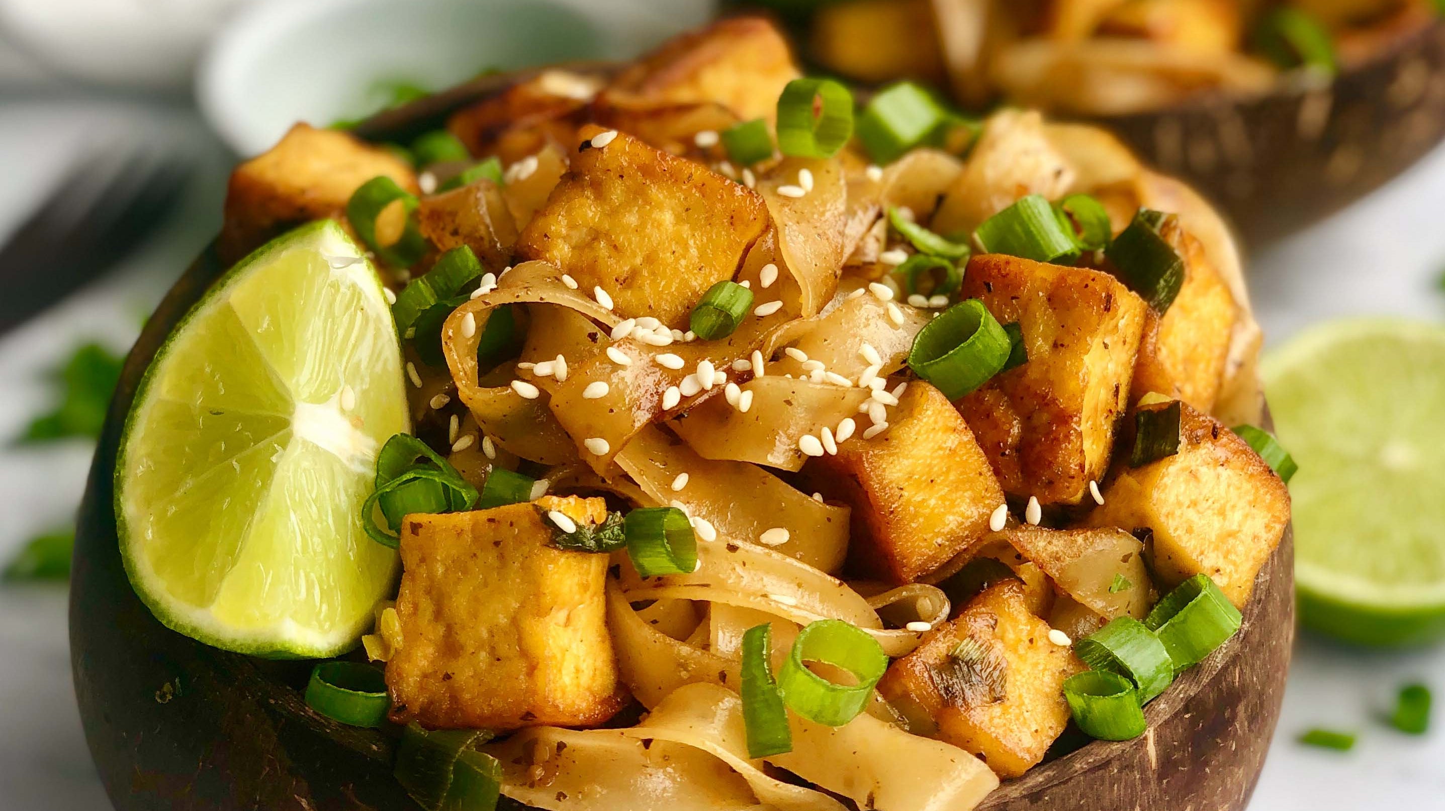 Easy Vegan Pad Thai