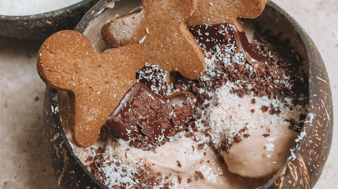 Gingerbread Nice Cream