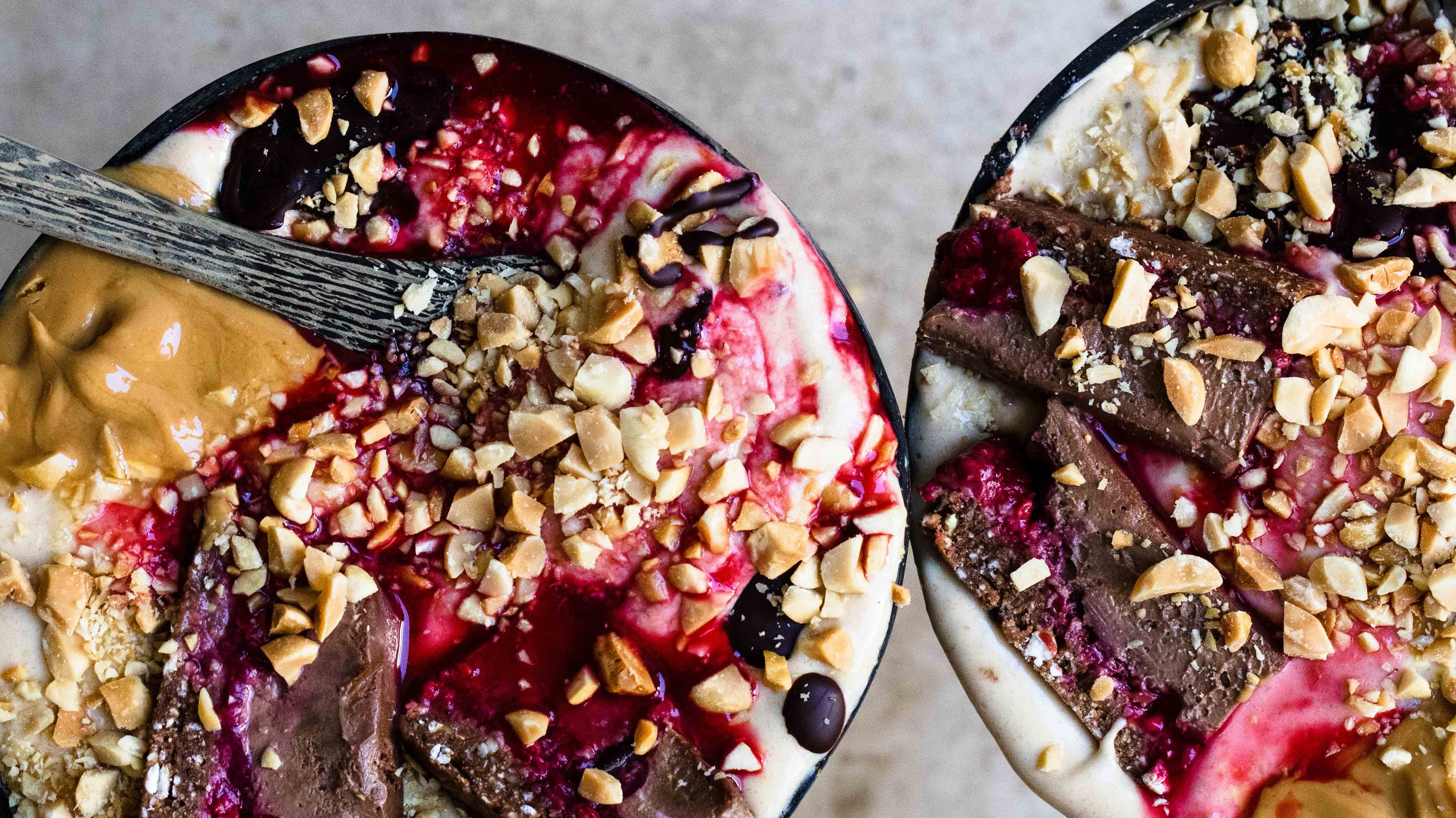 PB & J Smoothie Bowl