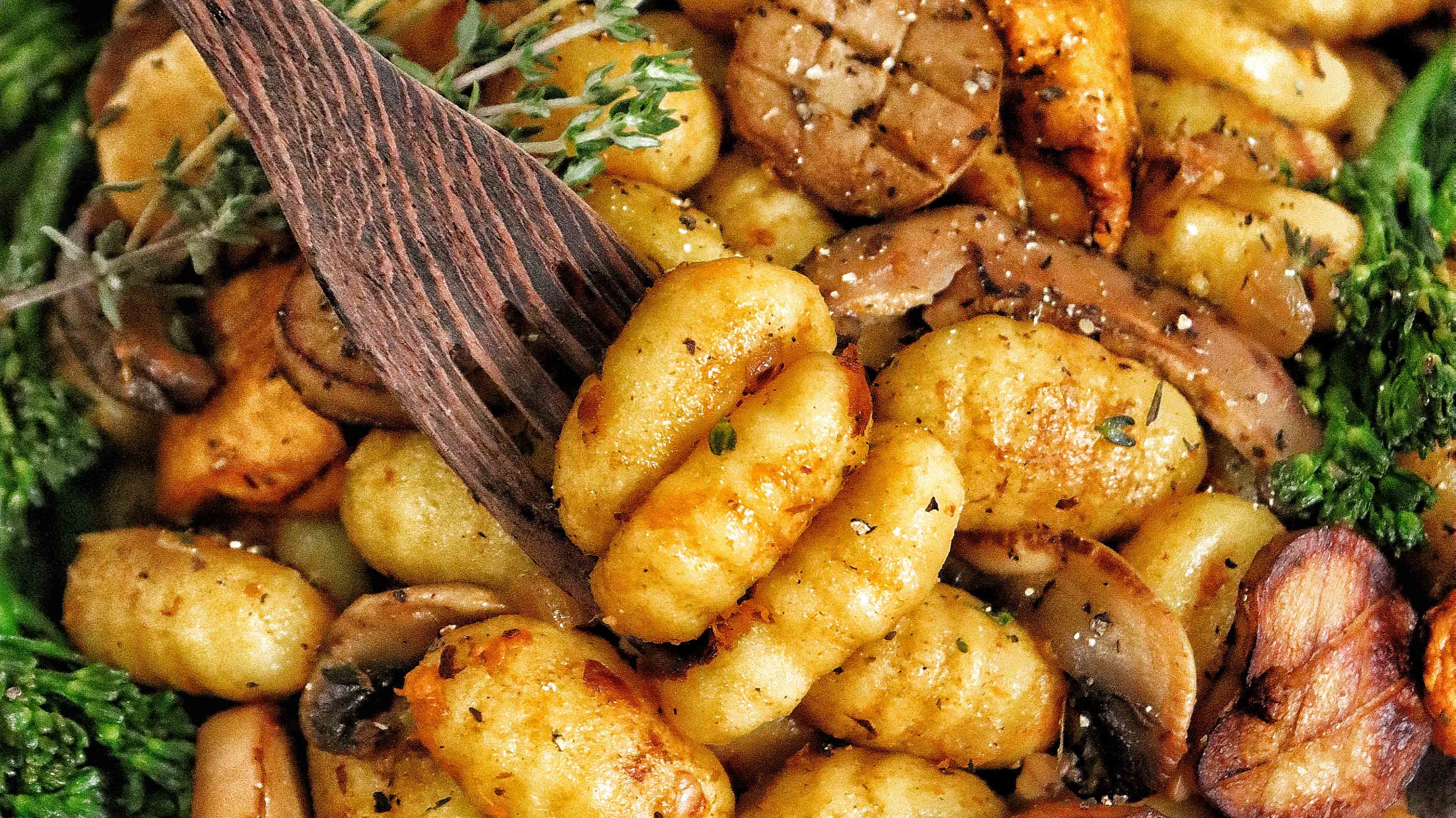 Mixed Mushroom Gnocchi