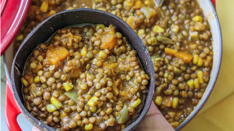 Lentil Squash Curry