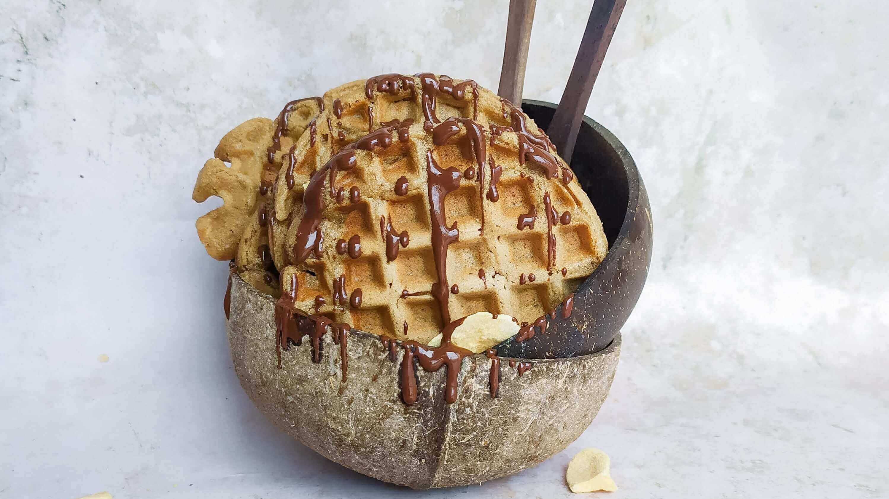 Gluten-free Oat Waffles