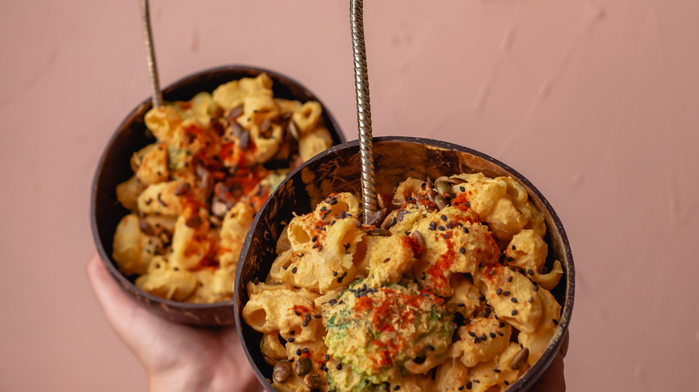 Pumpkin Mac & Cashew Cheese