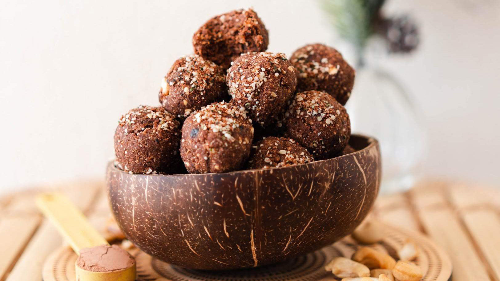 Peppermint Bliss Protein Balls