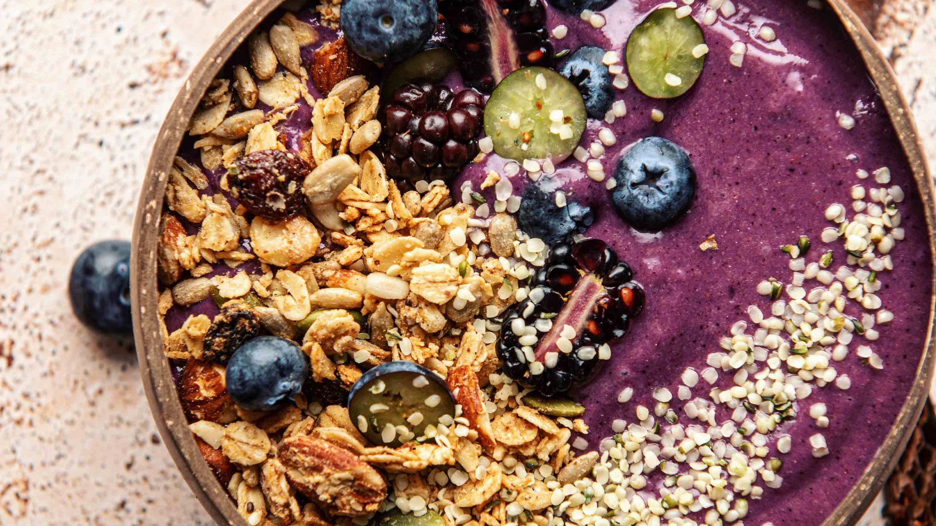 Purple Smoothie Bowl