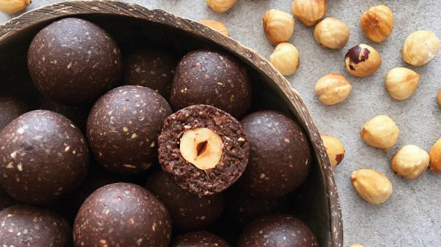 Raw Nutella Powerballs
