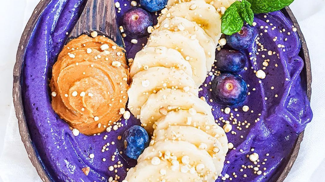 Blueberry Soft Serve