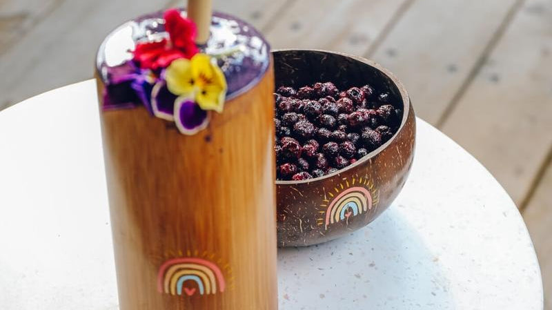 Wild Blueberry Smoothie