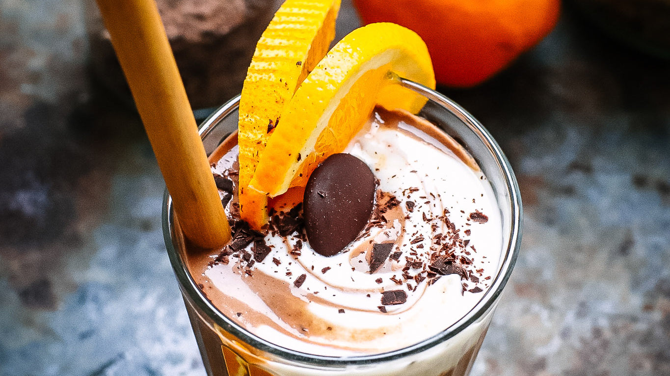 Tahini & Chocolate Orange Smoothie