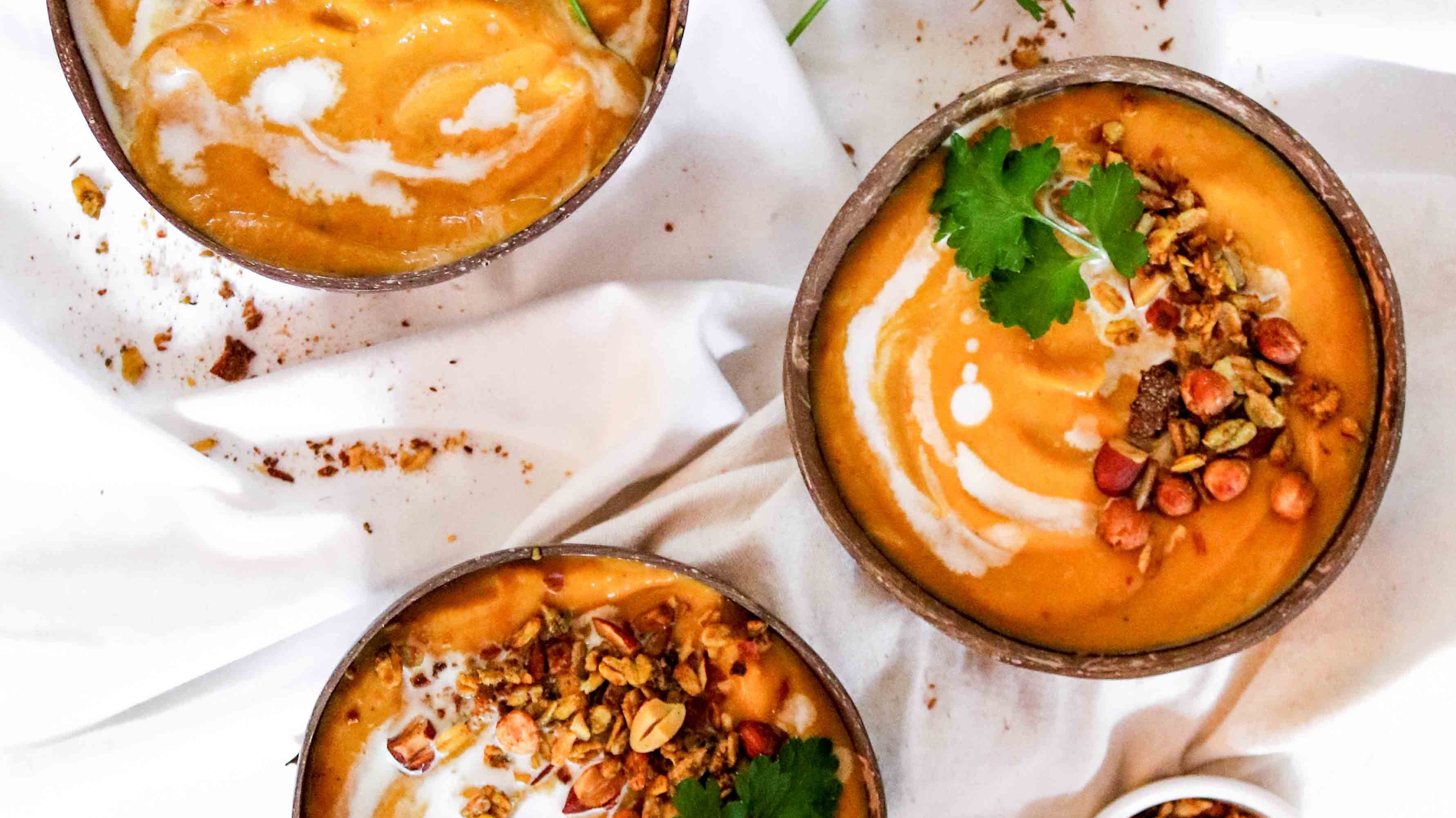 Winter Warming Butternut Curry Soup