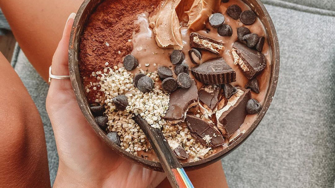 Reese's Protein Smoothie Bowl