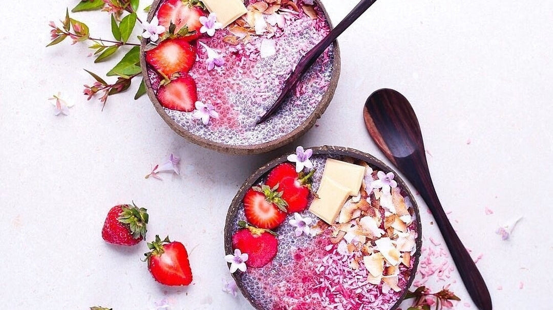 Strawberry Vanilla Chia Pudding