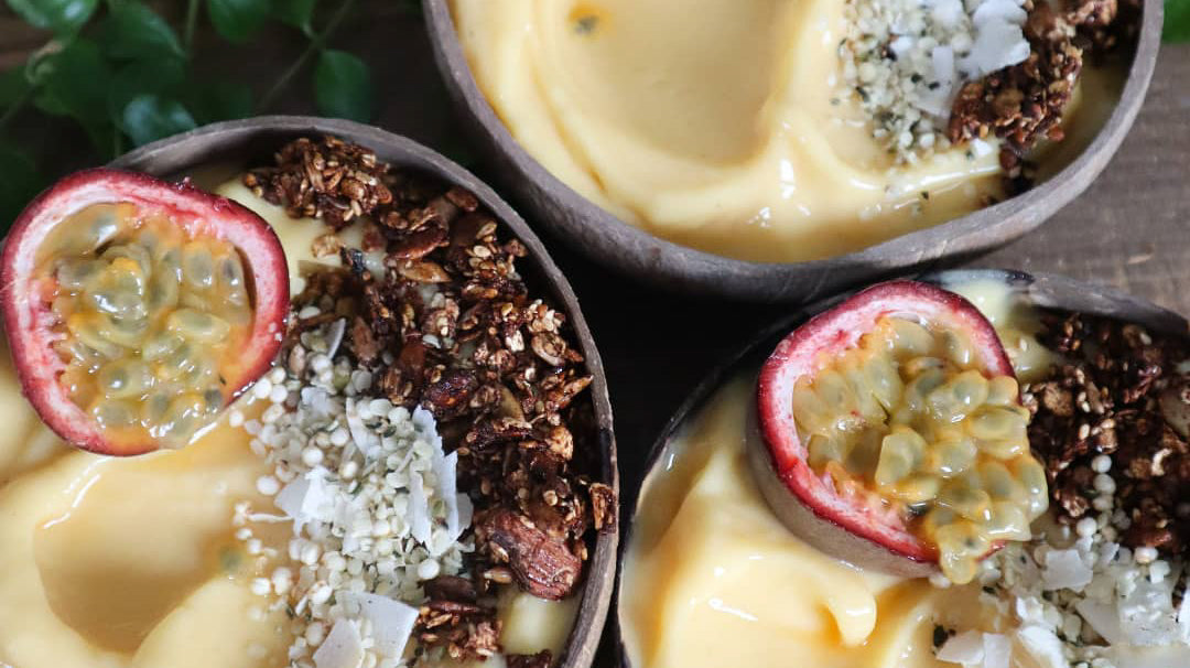 Mango and Passionfruit Smoothie Bowl