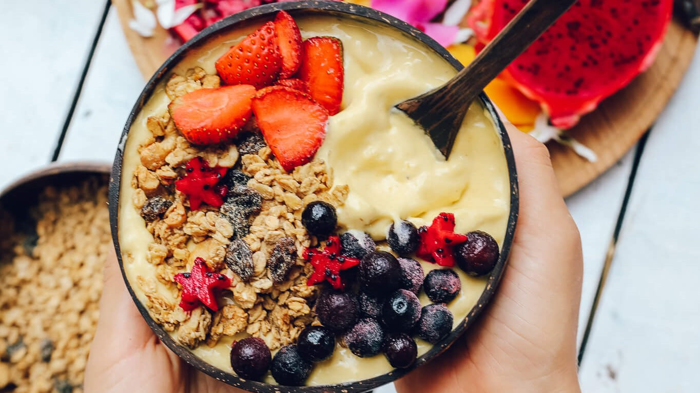 Tropical Island Smoothie Bowls