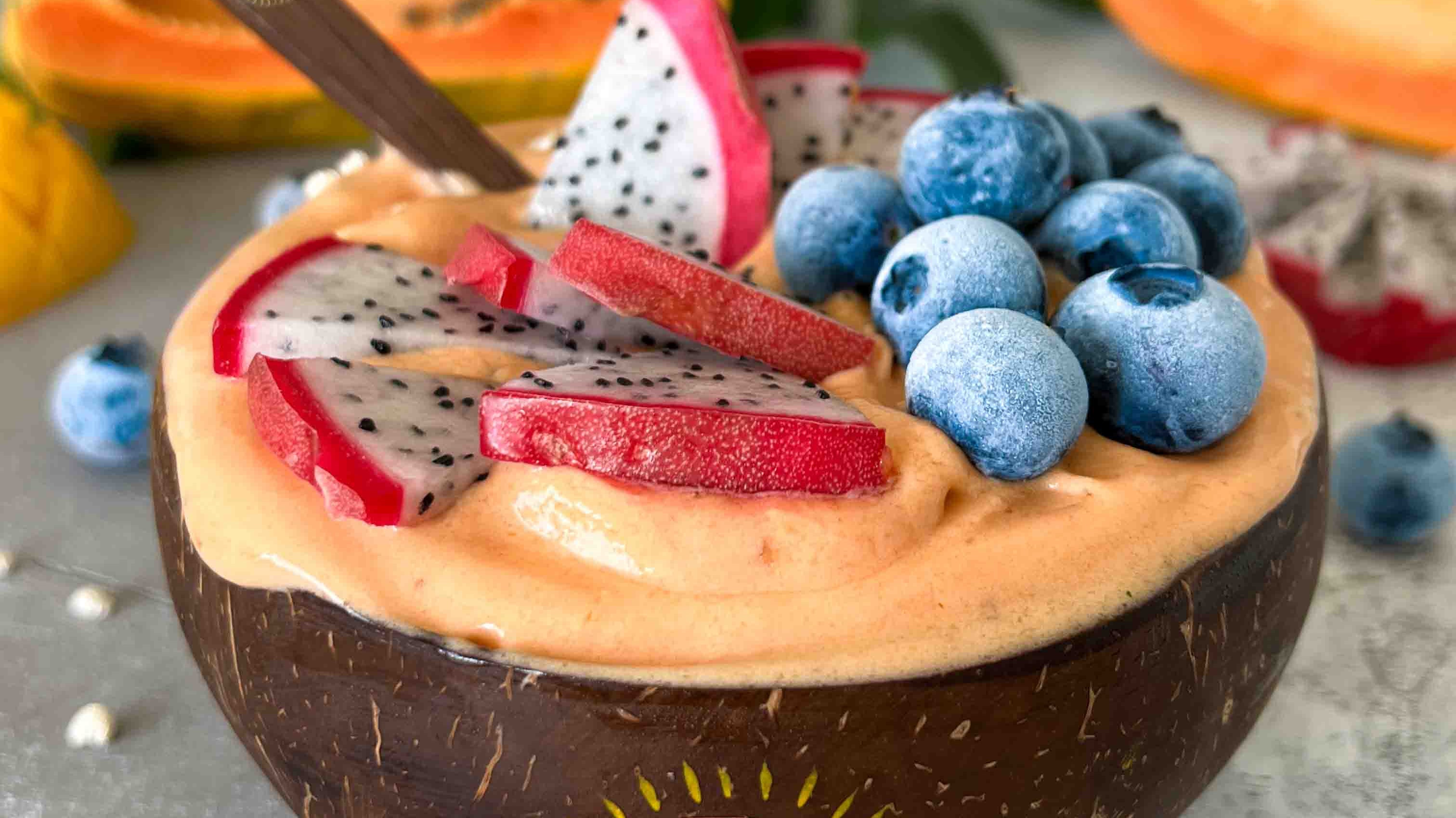 Papaya Smoothie Bowl