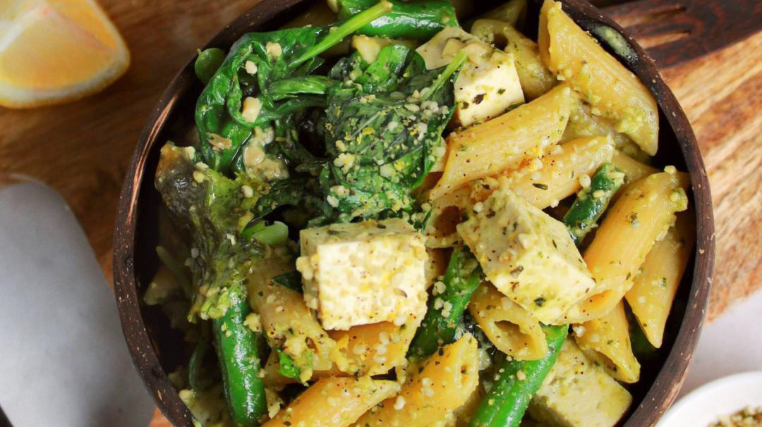 High-Protein Pesto Bowls