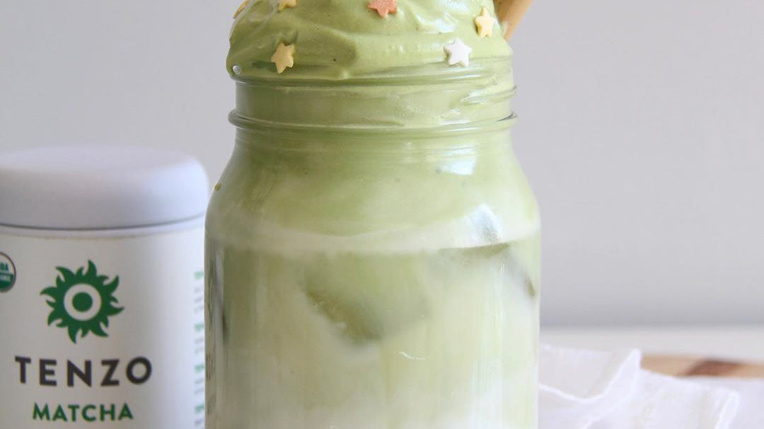 Whipped Matcha Dalgona