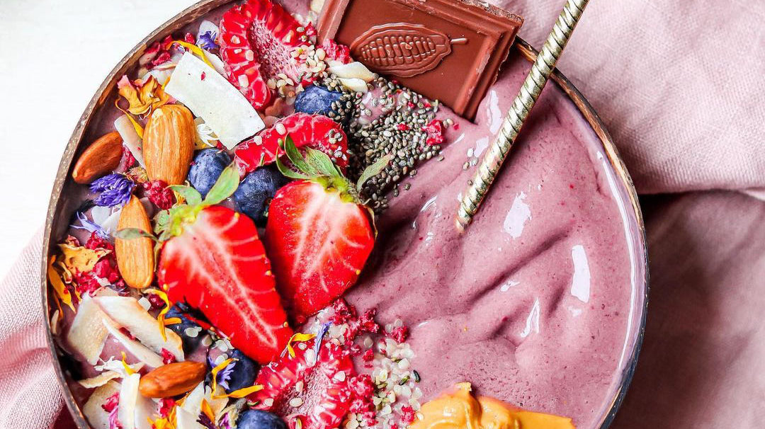 Strawberry Acai Smoothie Bowl