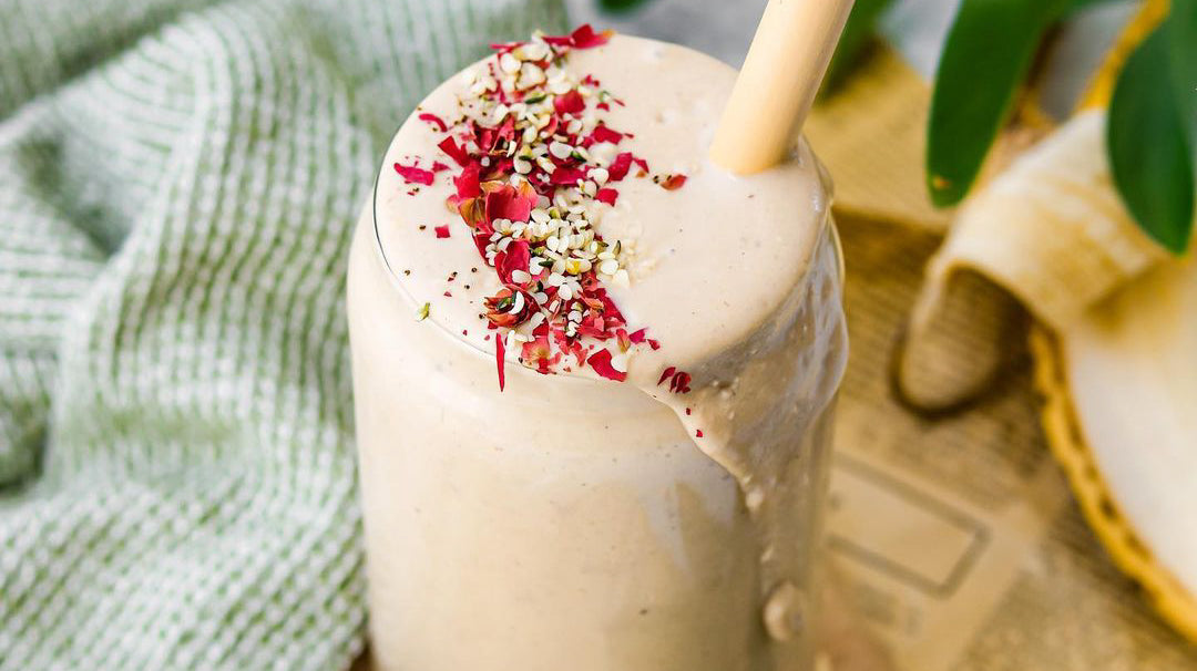 Vanilla Peanut Butter Protein Smoothie