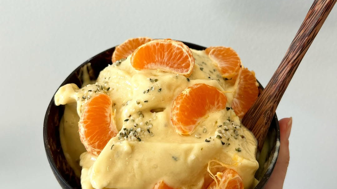 Orange Protein Smoothie Bowl