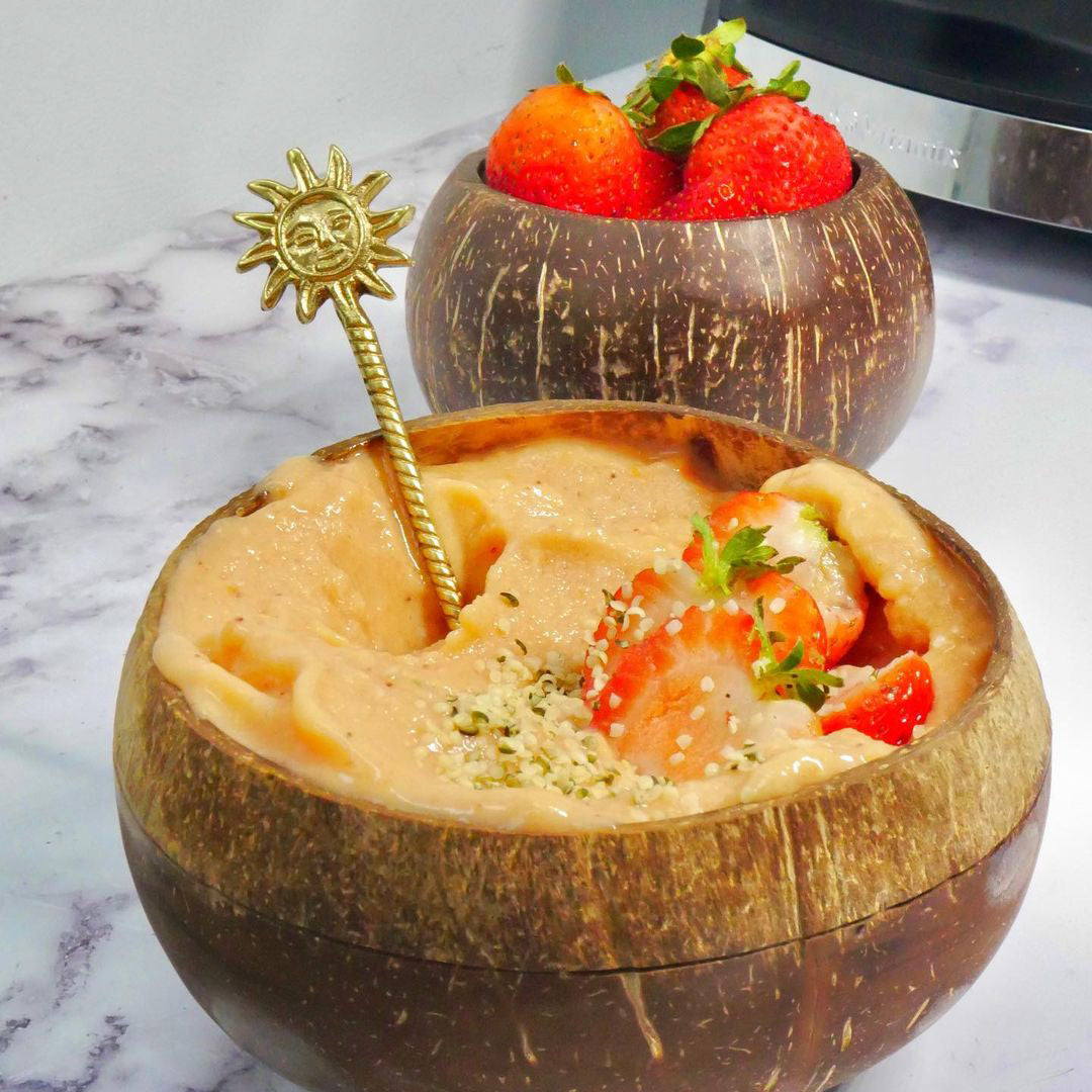 Papaya Banana Smoothie Bowl