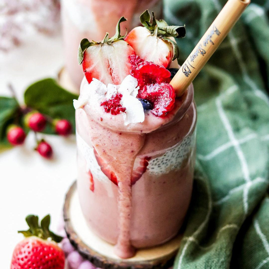 Strawberry Cranberry Smoothie