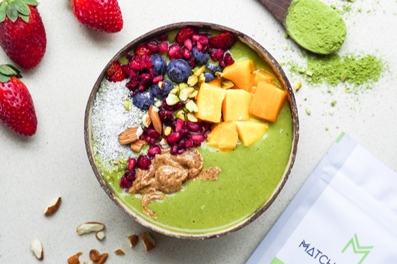 Super Green Matcha Smoothie Bowl