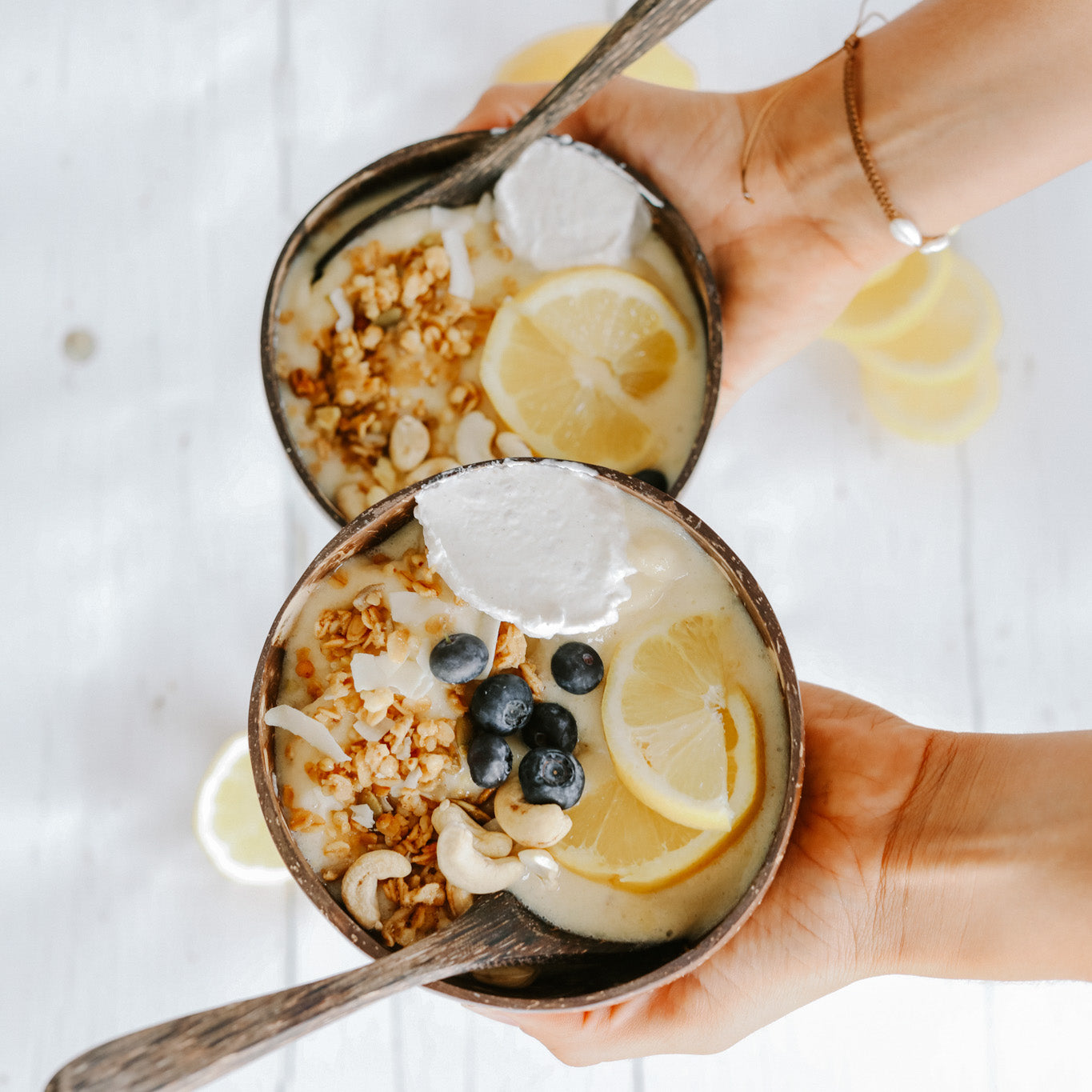 Lemon Cheesecake Bowls