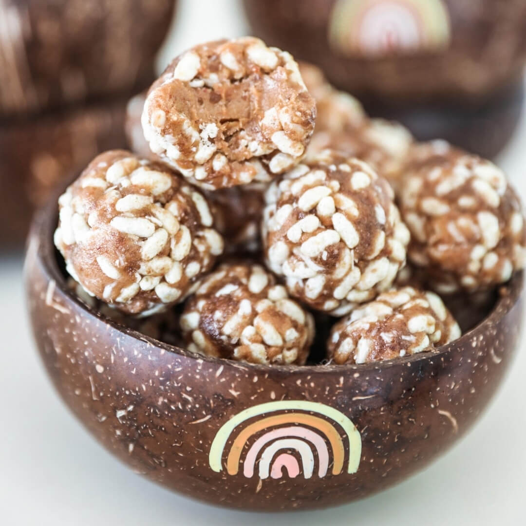 Salted Caramel Coconut Energy Balls