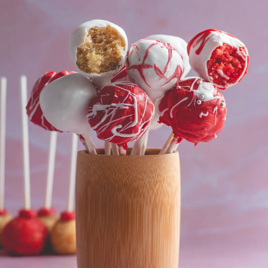 Vegan Christmas Cake Pops