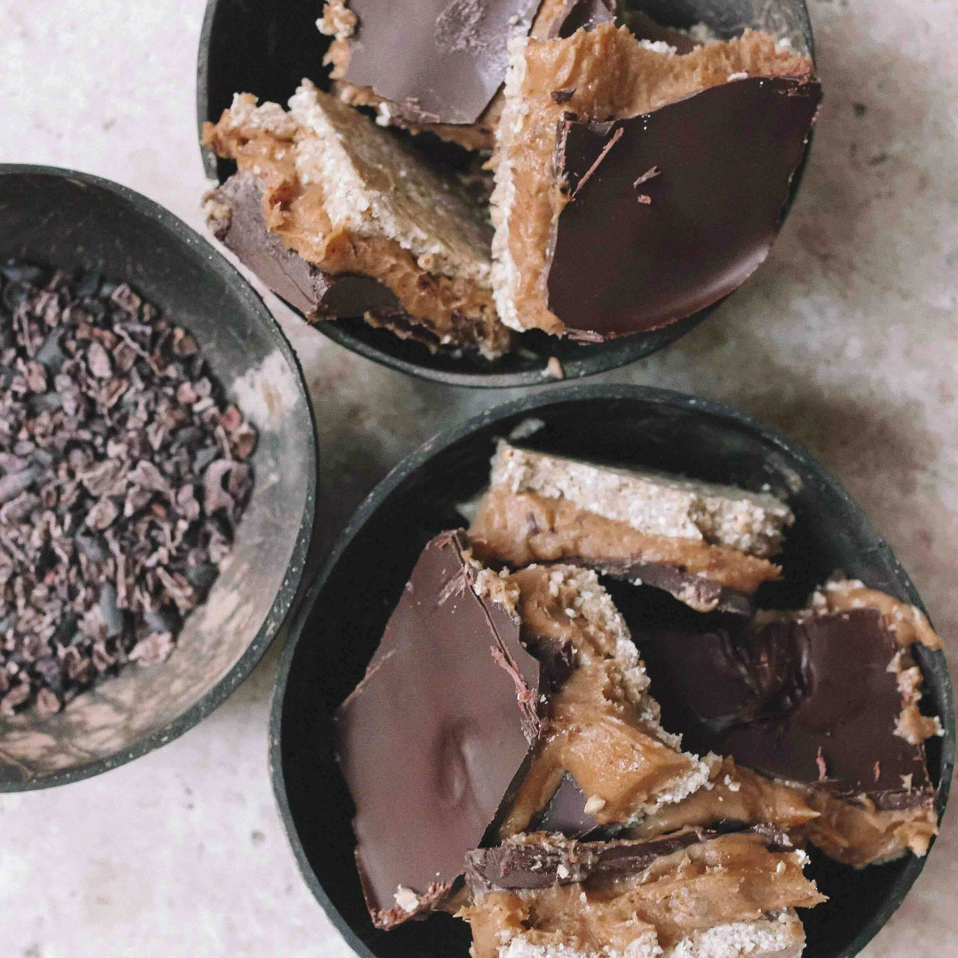 Caramel Slice with Shortbread Base 