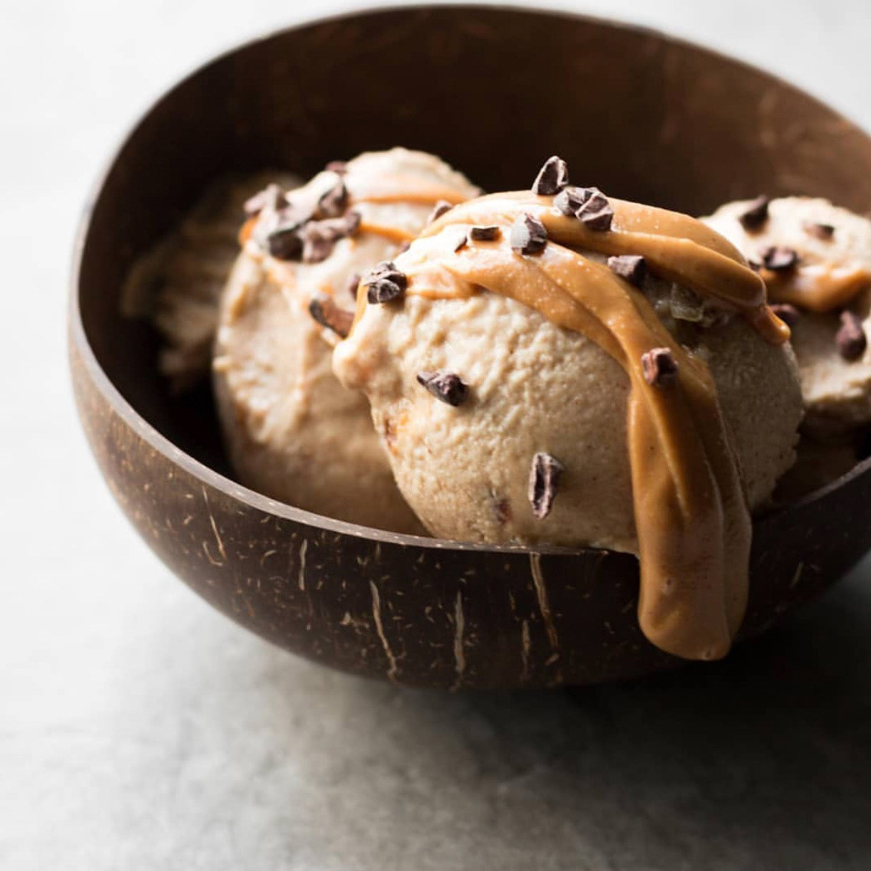 Chickpea Peanut Butter Ice Cream