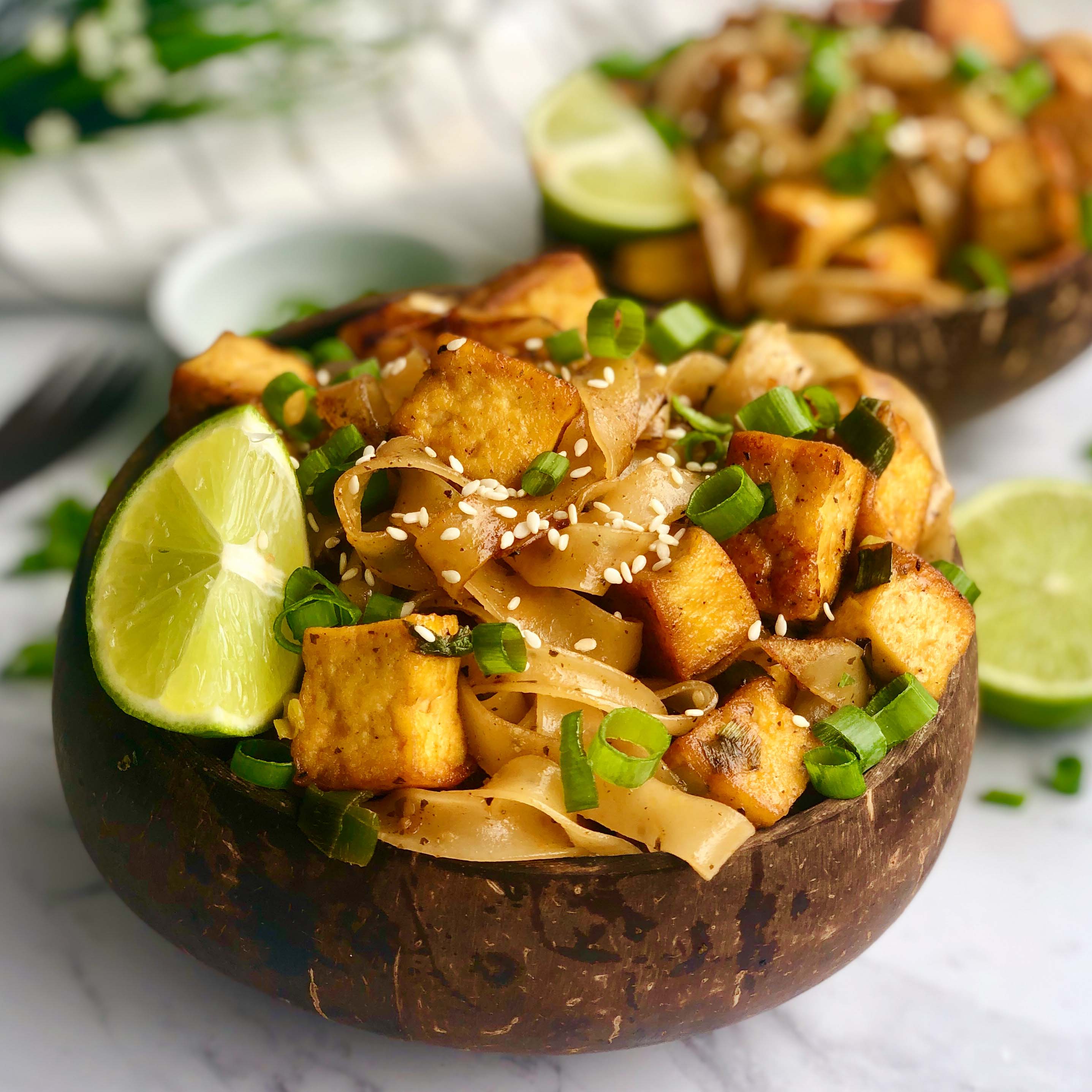 Easy Vegan Pad Thai