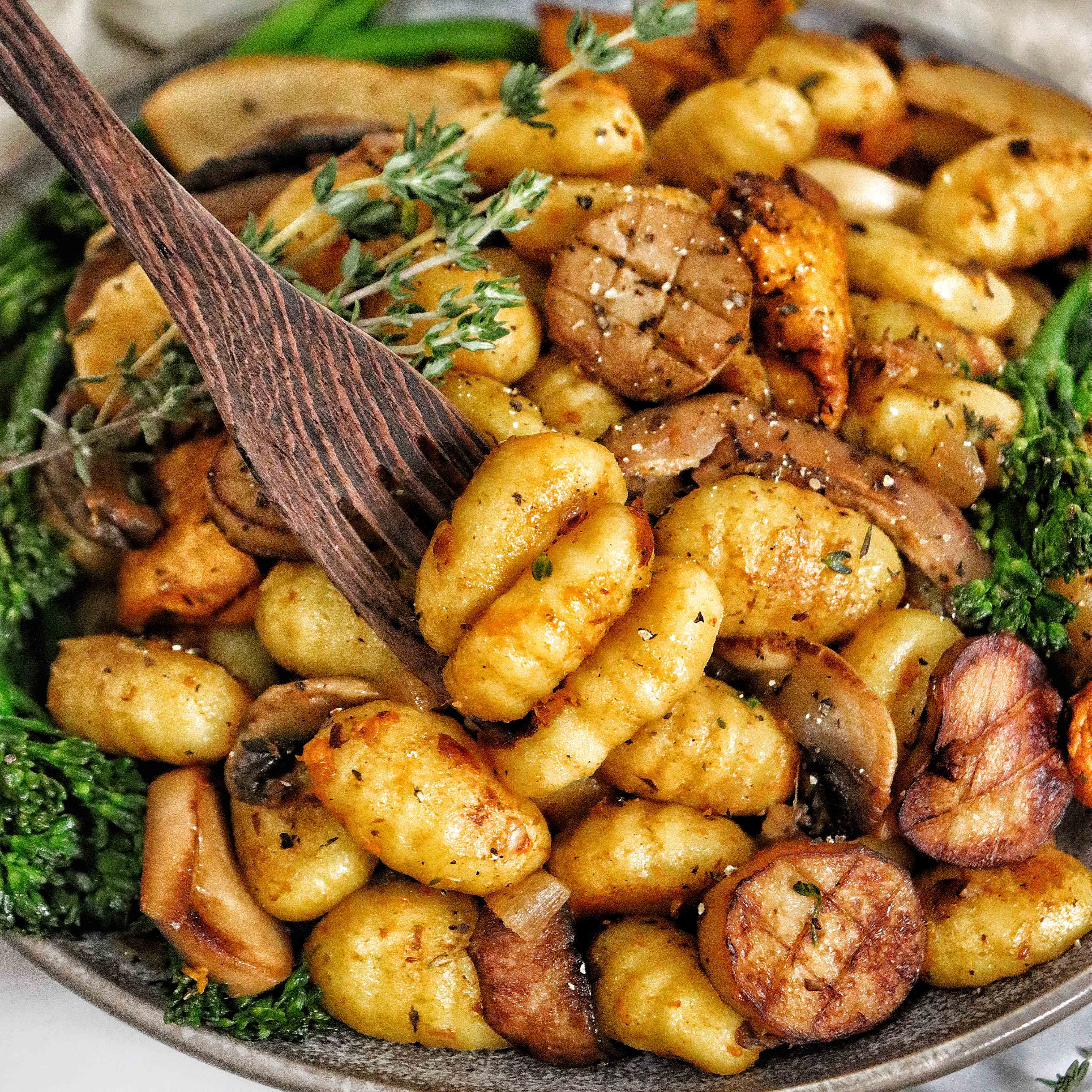 Mixed Mushroom Gnocchi