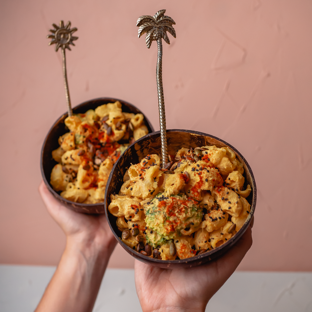 Pumpkin Mac & Cashew Cheese