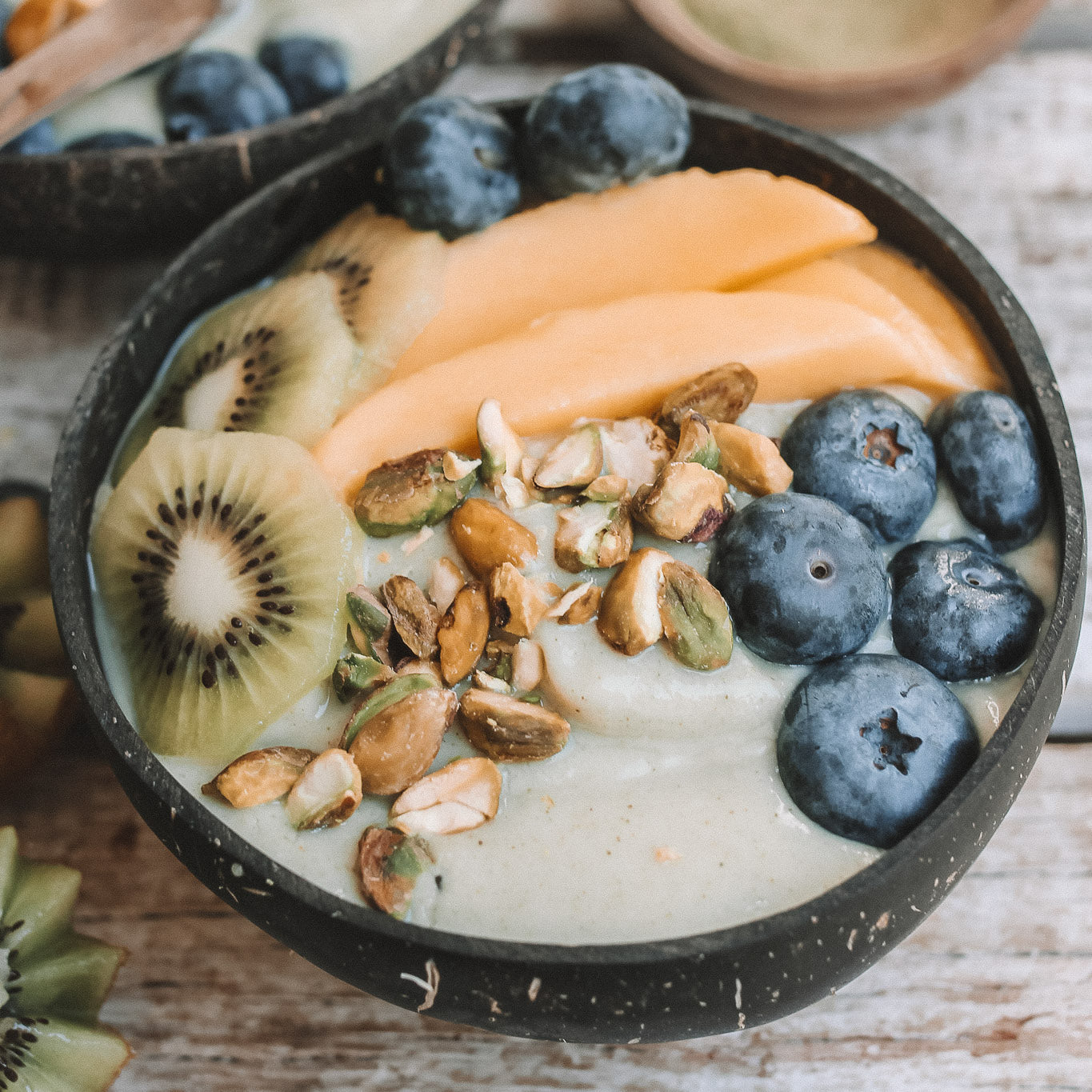 Pineapple Moringa Smoothie Bowl