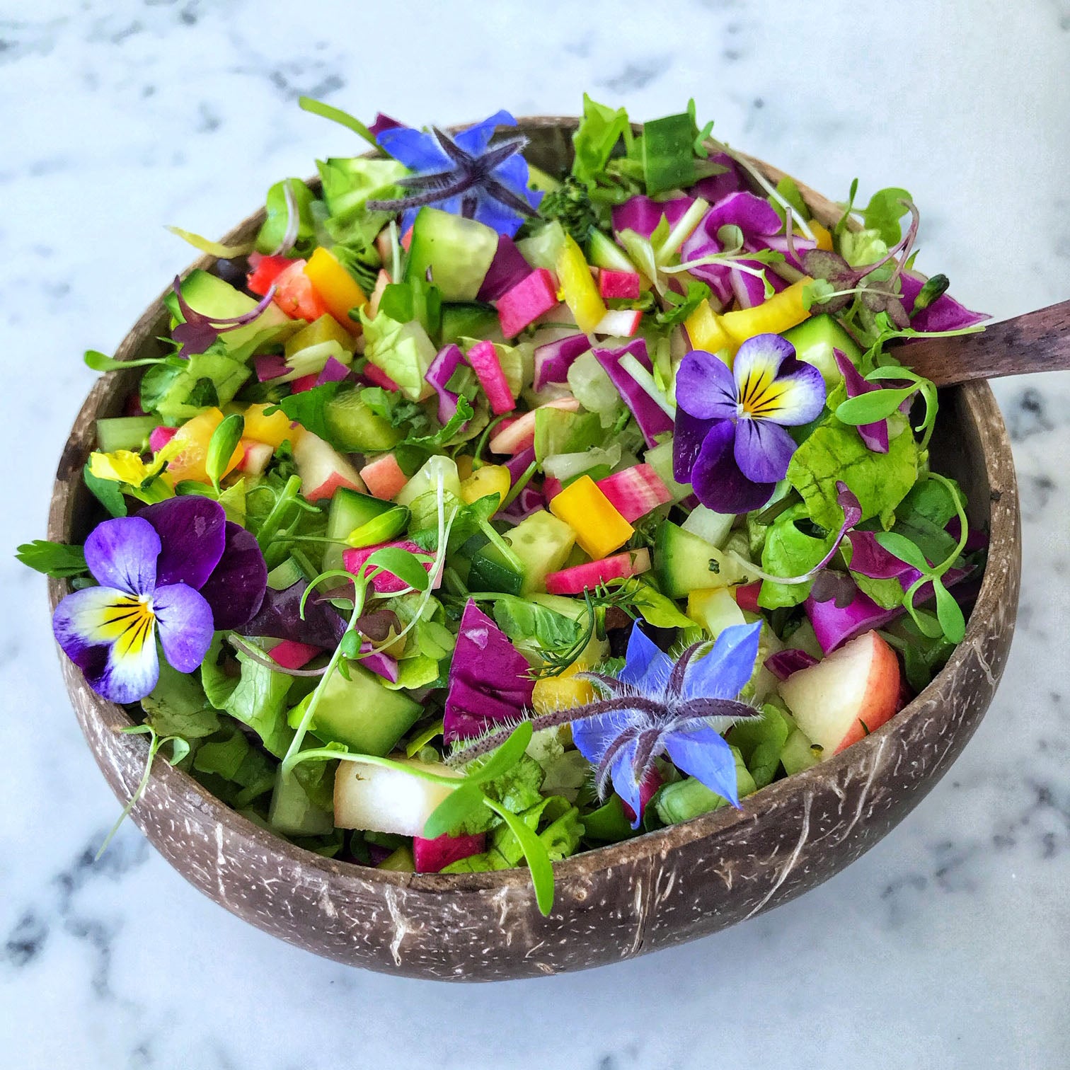 Rainbow Chopped Salad