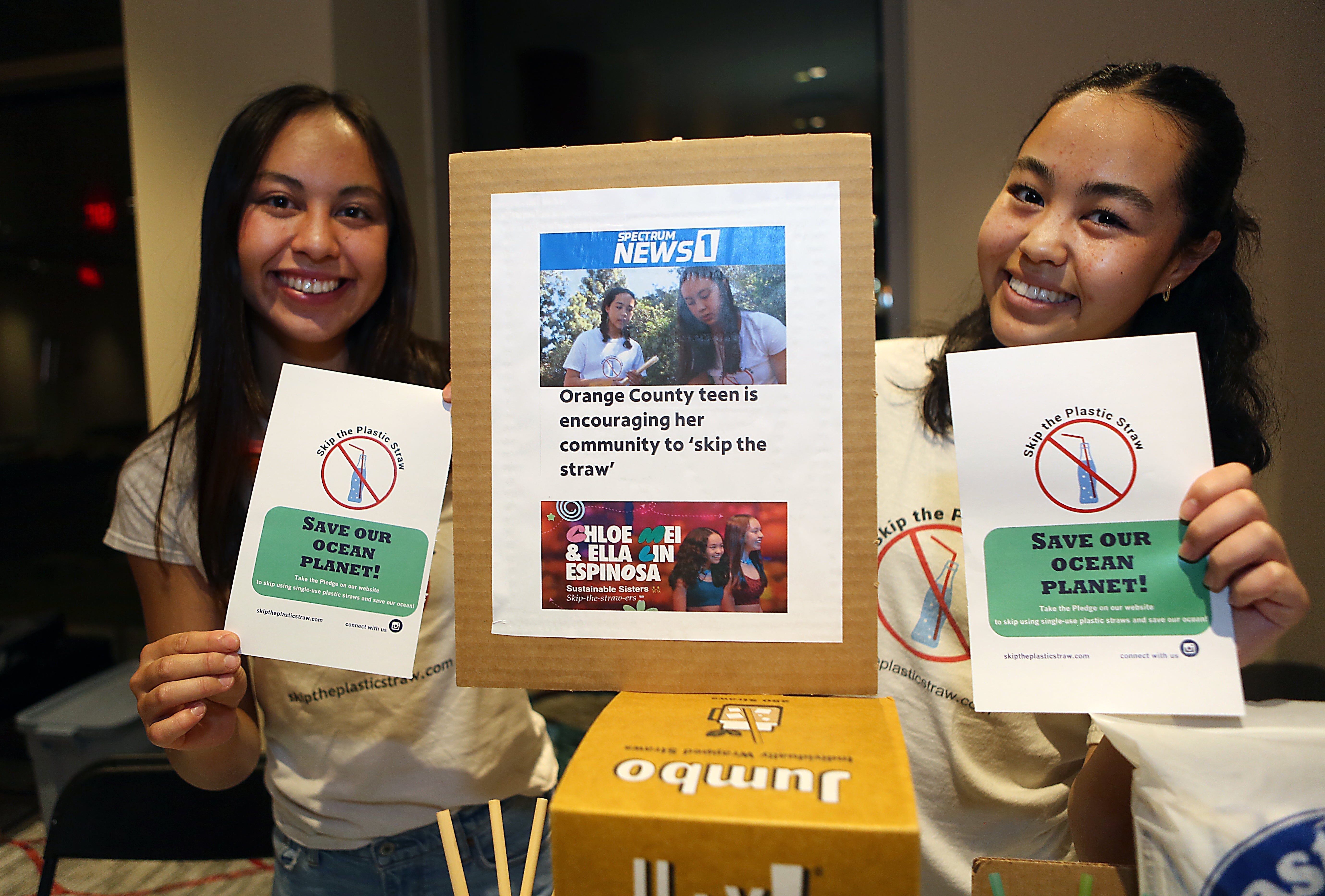 Earth Day Heroes: How Chloe Mei and Ella Lin Are Helping the Planet Ditch Plastic Straws!