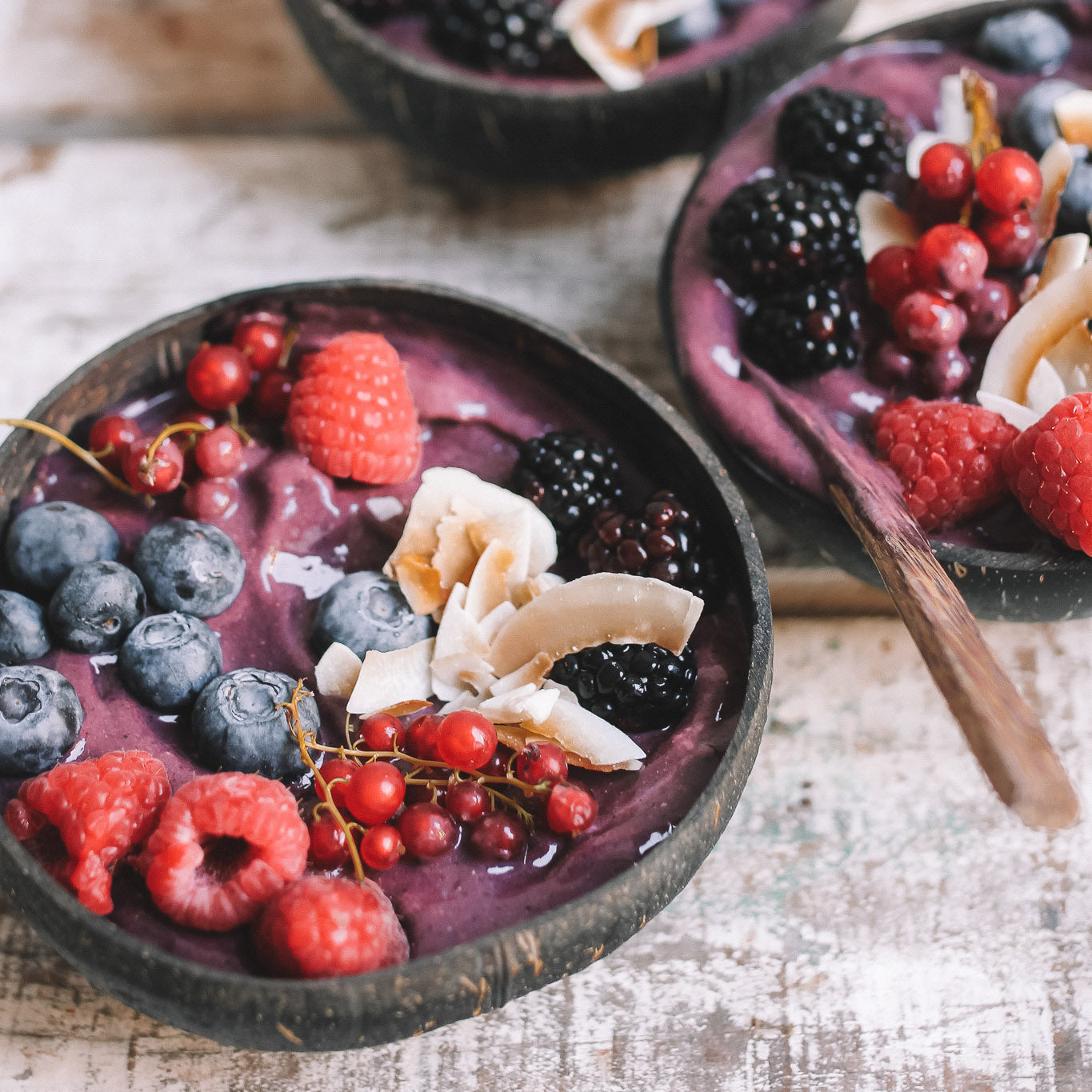 Triple Berry Smoothie Bowl