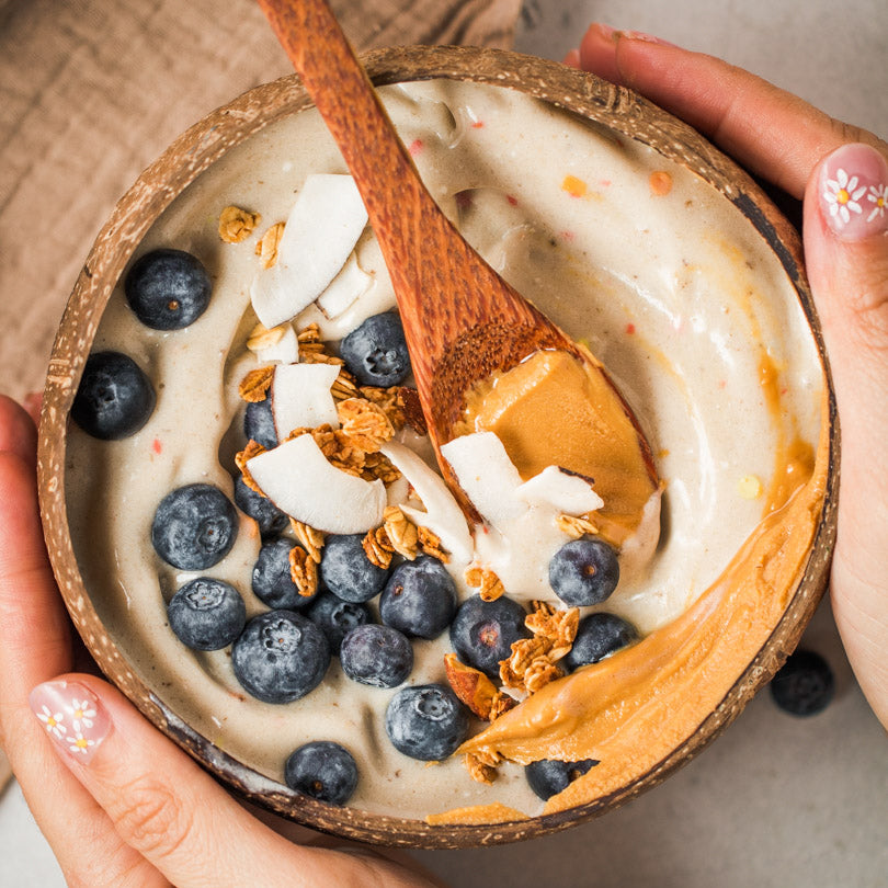 Vanilla Confetti Nice Cream Bowl