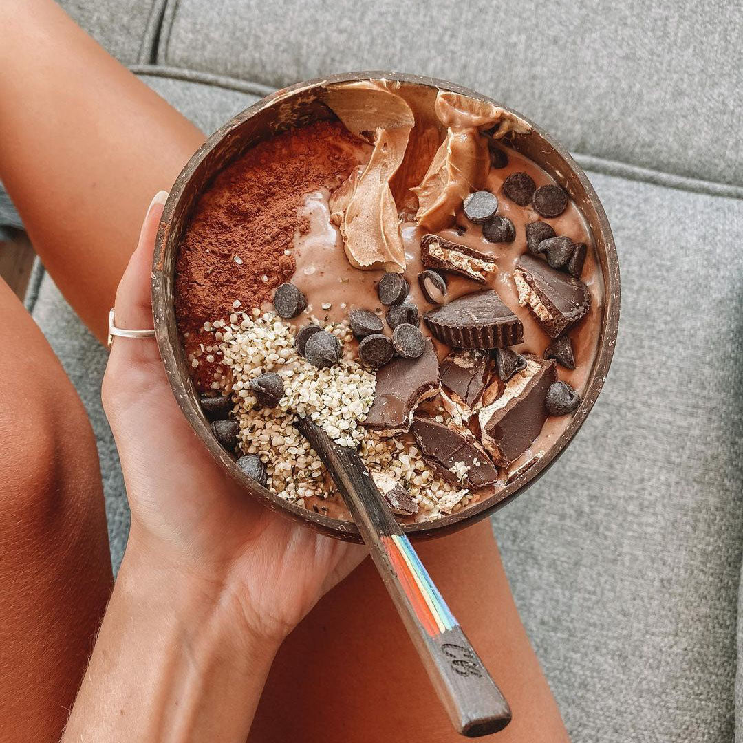 Reese's Protein Smoothie Bowl