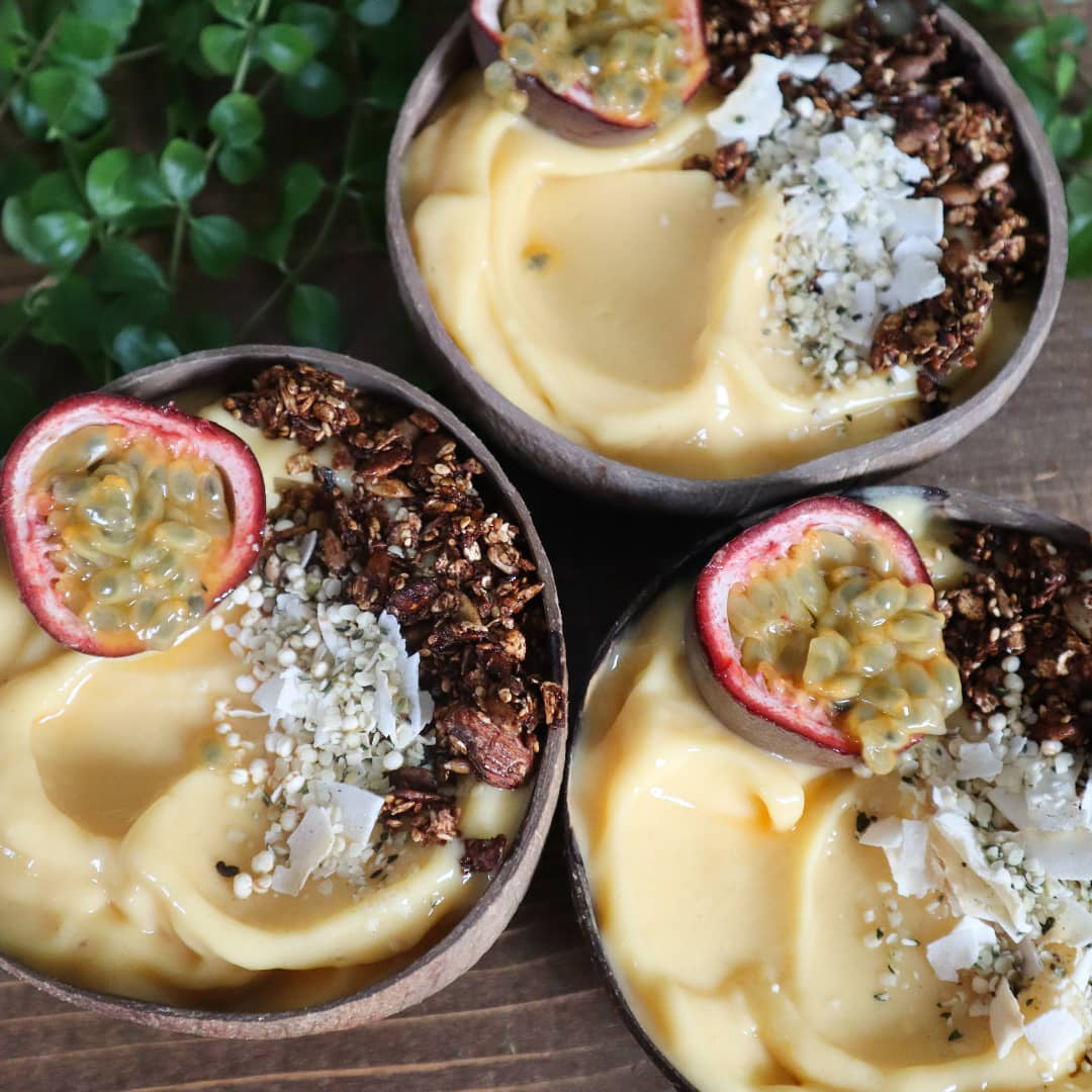 Mango and Passionfruit Smoothie Bowl